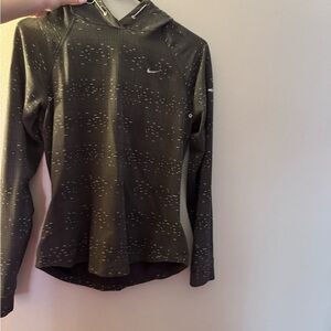 Nike Gray Long Sleeve Top